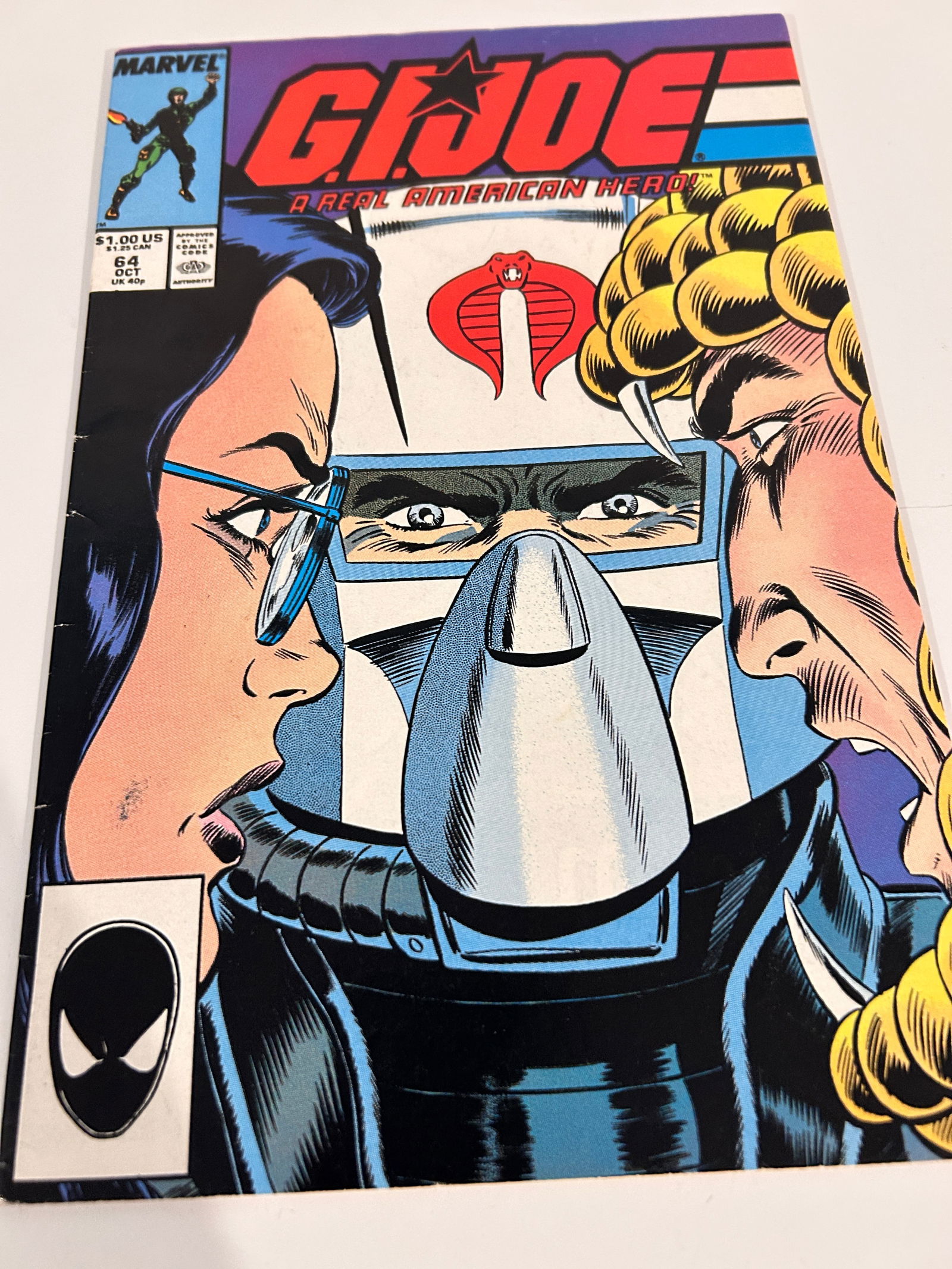 Vintage Comic Book G.I.JOE # 64 (1 of 2)