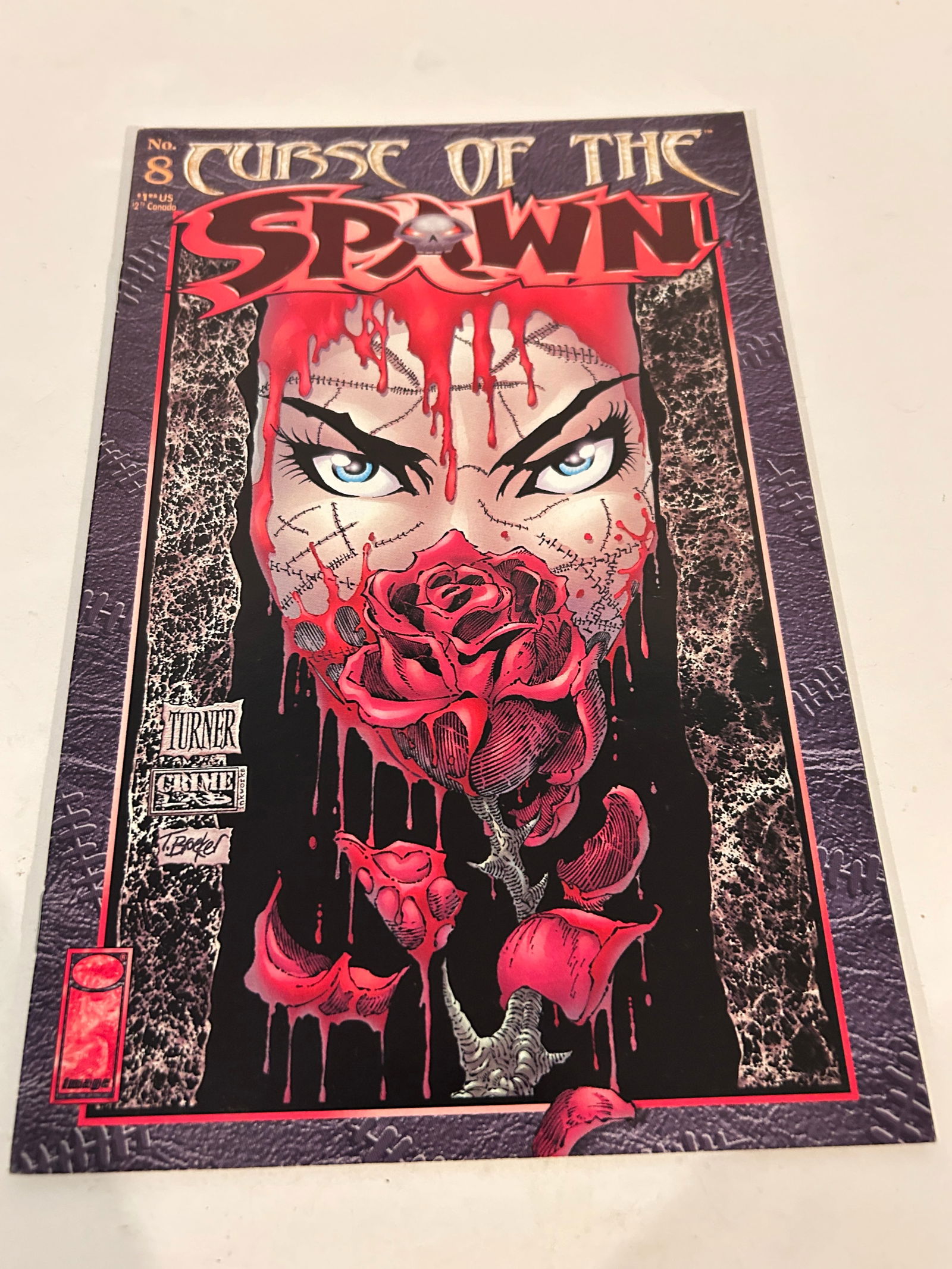 Vintage Comic Book Curse Of The Spawn # 8 (1 of 2)