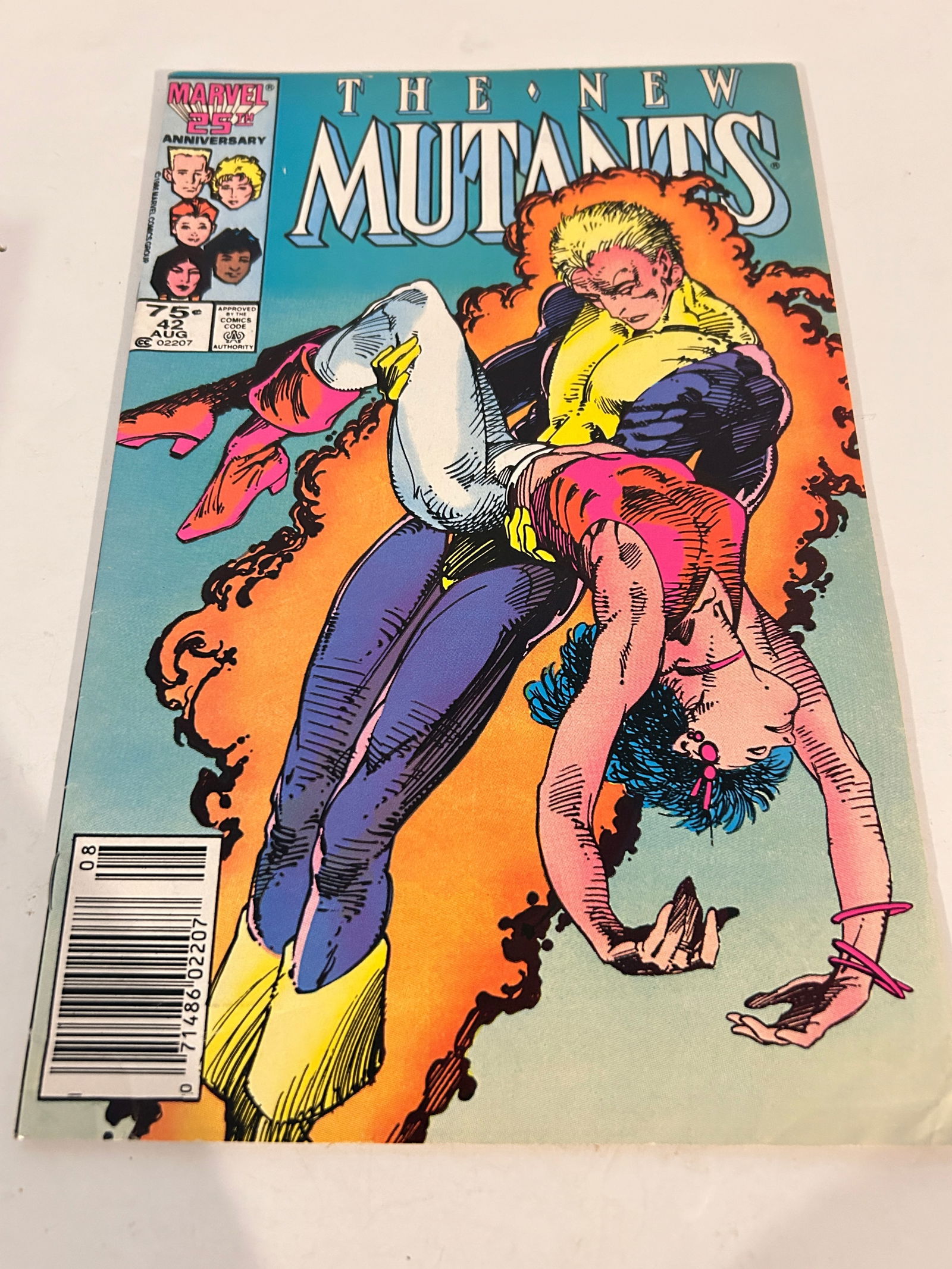Vintage Comic Book New Mutants # 42 (1 of 2)