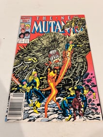 Vintage Comic Book New Mutants # 47