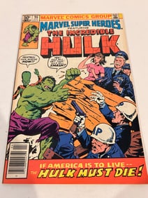 Vintage Comic Book Marvel Super Heroes # 96
