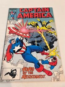 Vintage Comic Book Captain America # 343