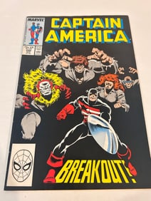 Vintage Comic Book Captain America # 340