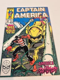 Vintage Comic Book Captain America # 339