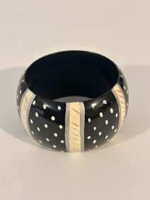 Vintage Wide Cuff Bracelet 8"