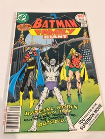 Vintage Comic Book Bat Man Family Giant # 13