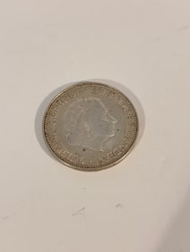 1966 Netherlands gulden, Juliana, decent Coin
