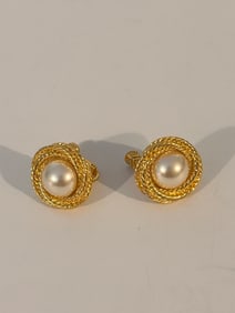 Vintage Goldtone Napier Earrings