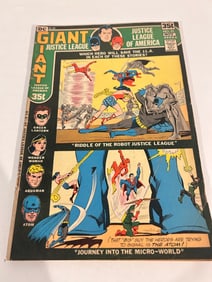 Vintage Comic Book Justice League of America Giant # 93
