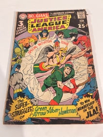 Vintage Comic Book Justice League of America Giant # 67