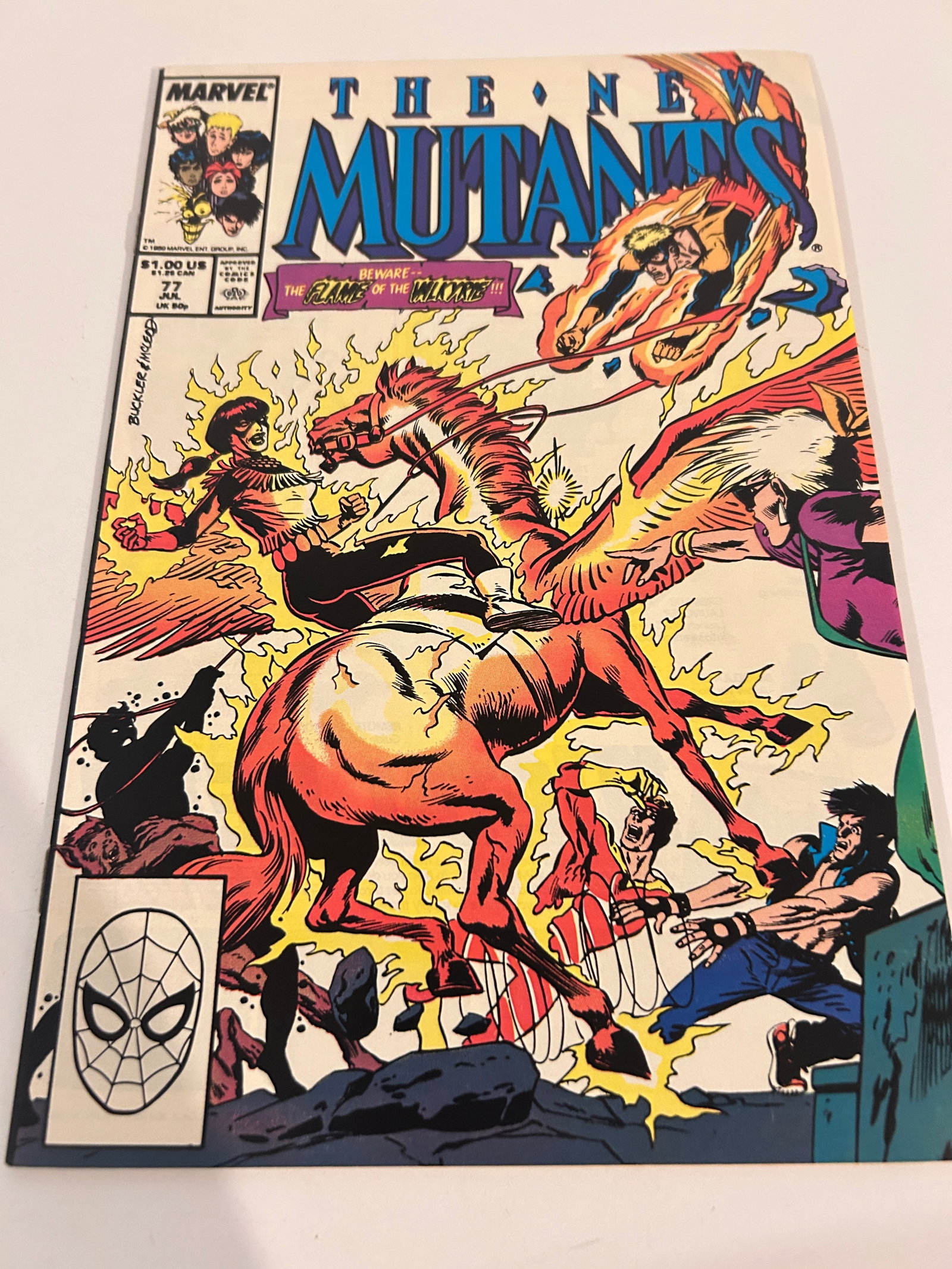 Vintage Comic Book The New Mutants # 77: Vintage Comic Book The New Mutants # 77 Please view all photos as they are part of the description and condition of this Item, Feel free to contact me with questions or picture requests! Used Item AS 