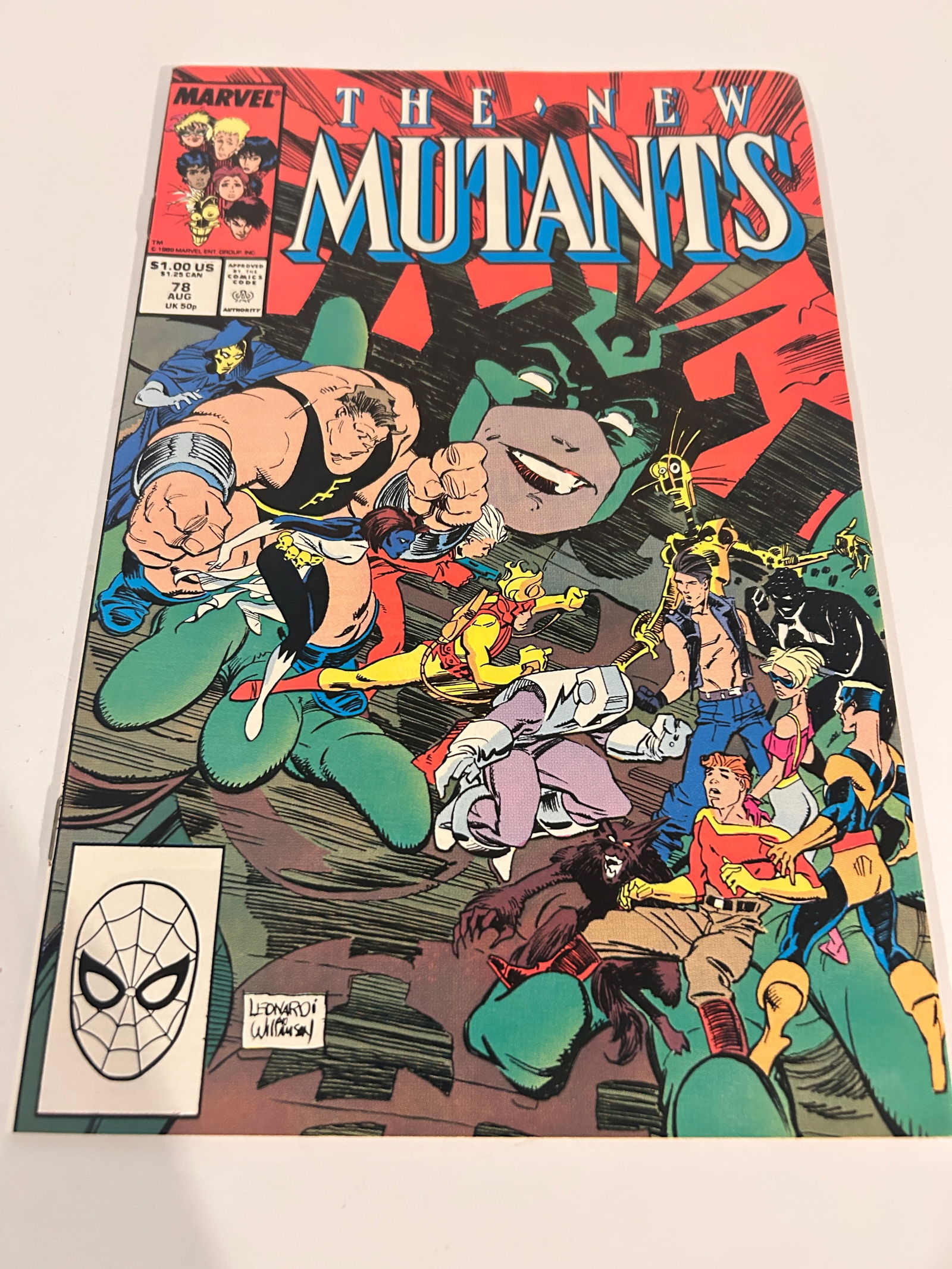 Vintage Comic Book The New Mutants # 78: Vintage Comic Book The New Mutants # 78 Please view all photos as they are part of the description and condition of this Item, Feel free to contact me with questions or picture requests! Used Item AS