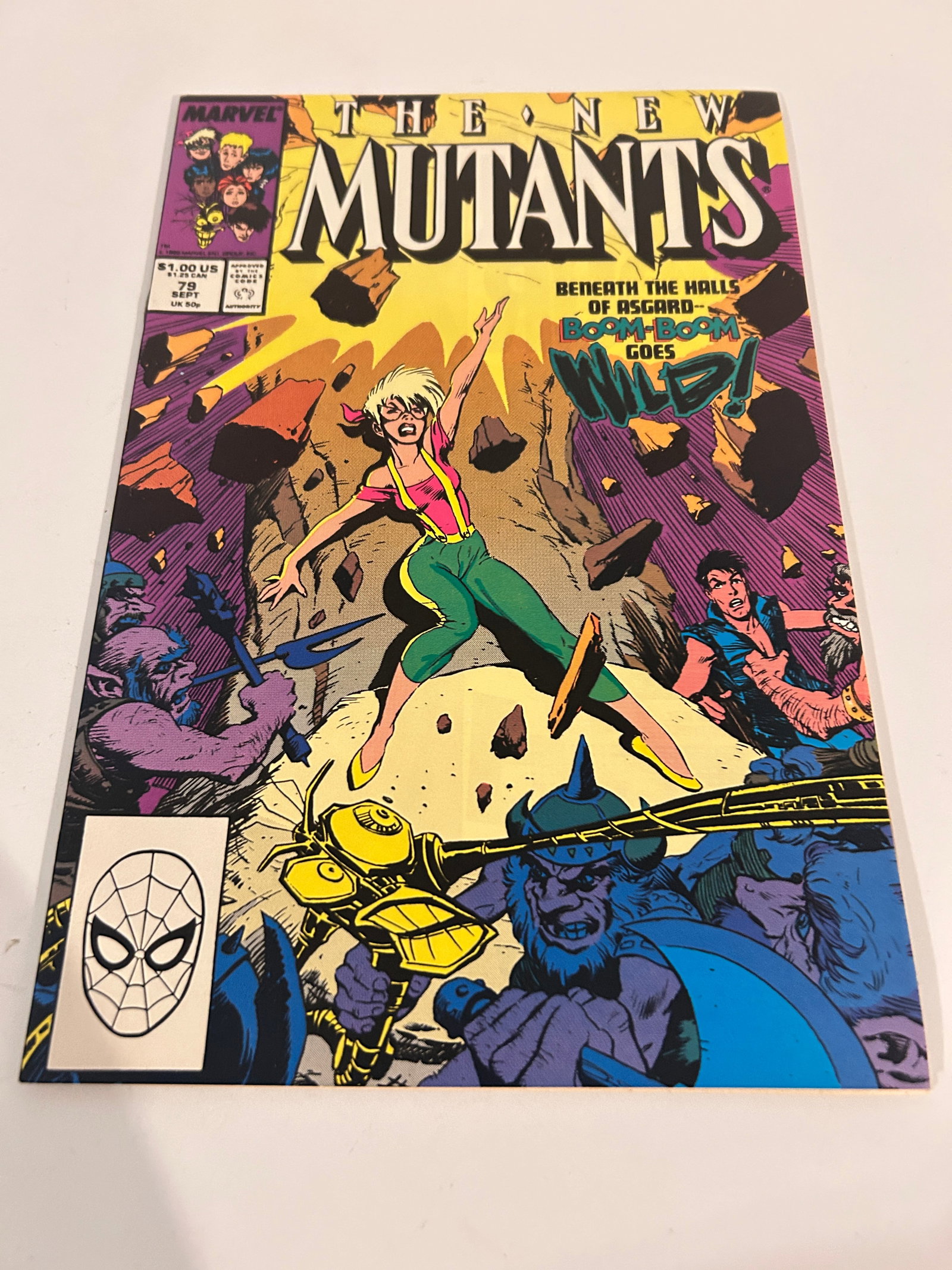 Vintage Comic Book The New Mutants # 79: Vintage Comic Book The New Mutants # 79 Please view all photos as they are part of the description and condition of this Item, Feel free to contact me with questions or picture requests! Used Item AS 