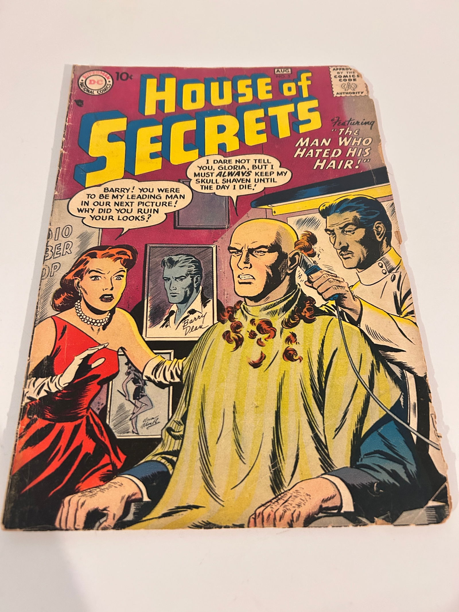 Vintage Comic Book House of Secrets # 5: Vintage Comic Book House of Secrets # 5 Please view all photos as they are part of the description and condition of this Item, Feel free to contact me with questions or picture requests! Used Item AS