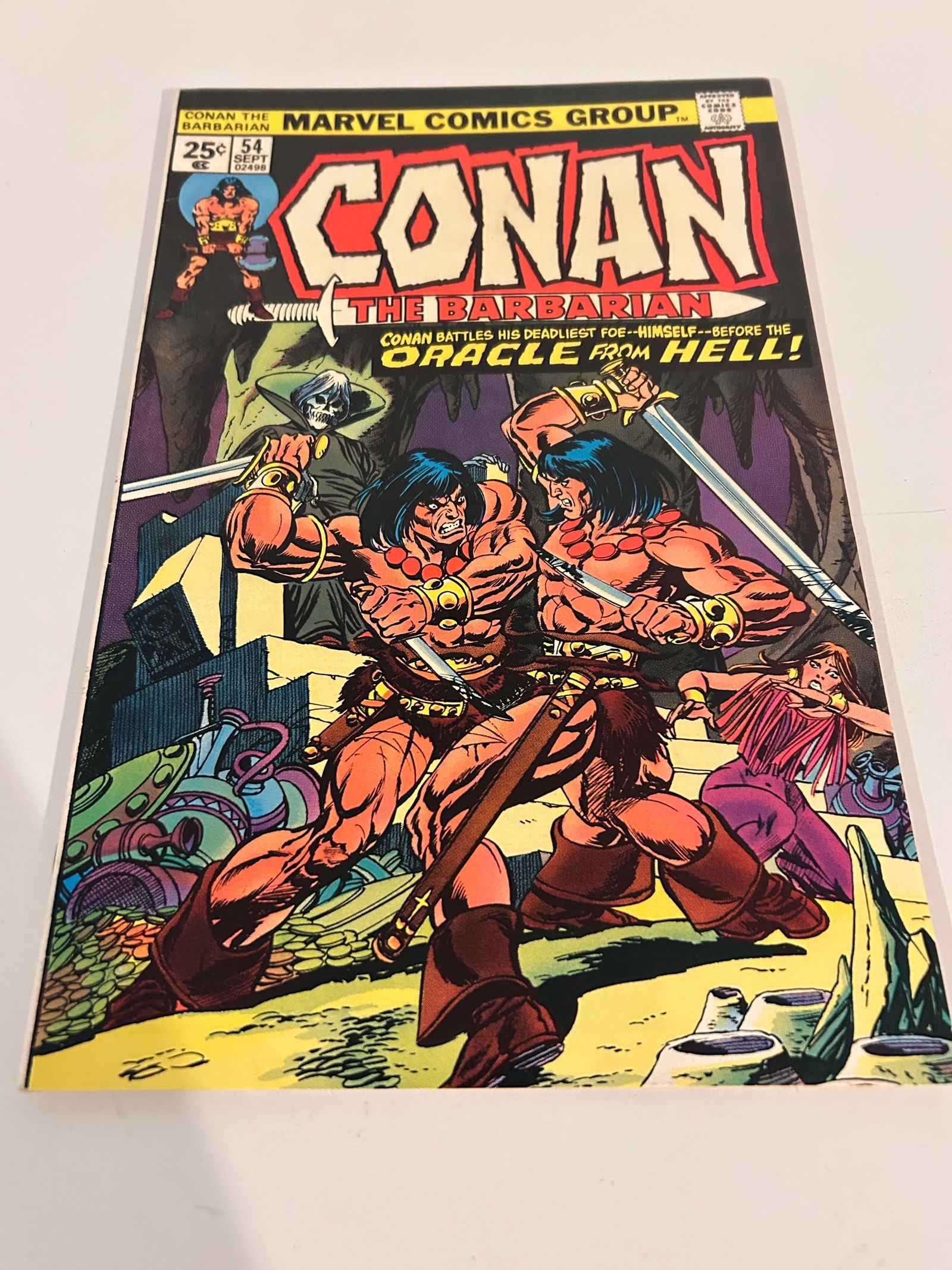 Vintage Comic Book Conan the Barbarian # 54: Vintage Comic Book Conan the Barbarian # 54 Please view all photos as they are part of the description and condition of this Item, Feel free to contact me with questions or picture requests! Used Item