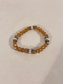 Vintage crystal bead stretch Bracelet