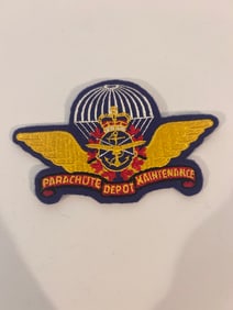 jacket insignia for a Parachute Depot Maintenance organization Patch