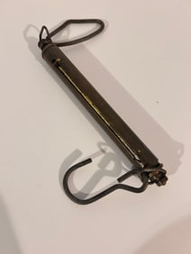 Vintage 1920’s Chatillon NY Sportsman’s Spring Balance Hanging Fish Scale 25lbs