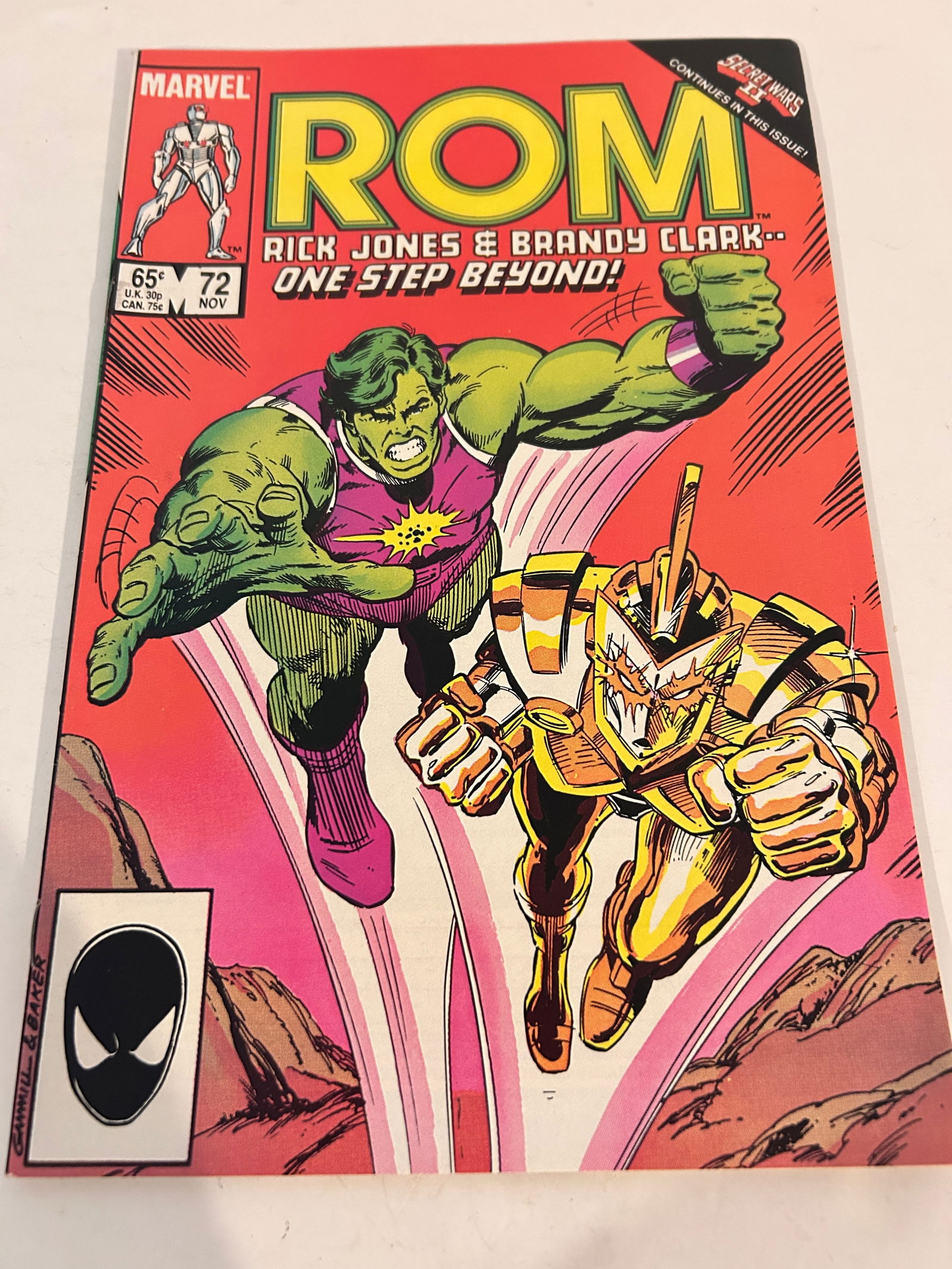 Vintage Comic Book Rom # 72 (1 of 2)