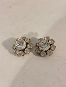 Vintage  Austria Crystal Earrings
