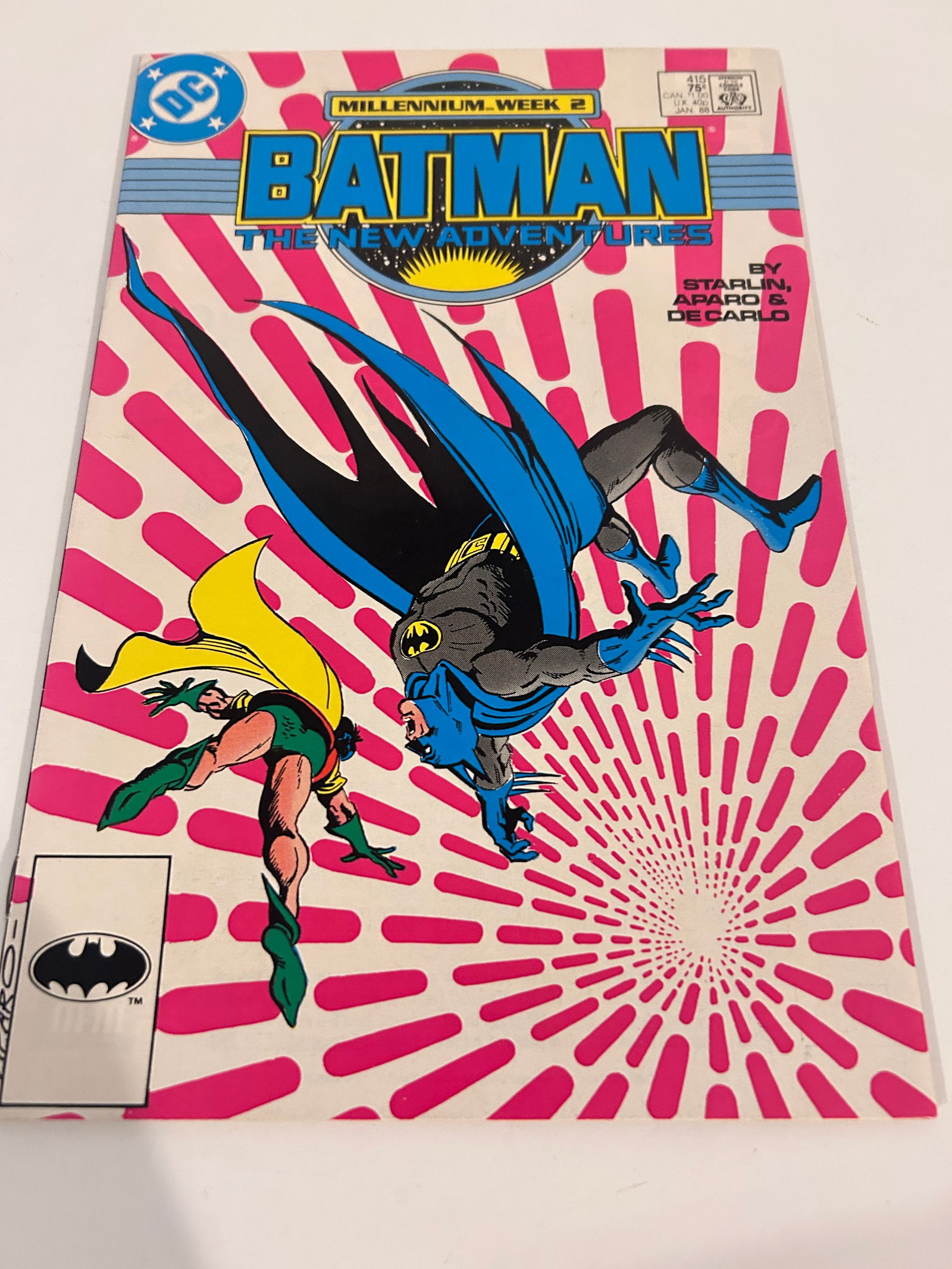 Vintage Comic Book Batman # 415: Vintage Comic Book Batman # 415 Please view all photos as they are part of the description and condition of this Item, Feel free to contact me with questions or picture requests! Used Item AS IS