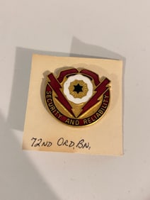 Vintage Military Pin