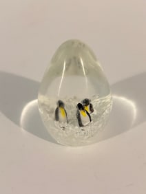 Vintage Penguin Paperweight