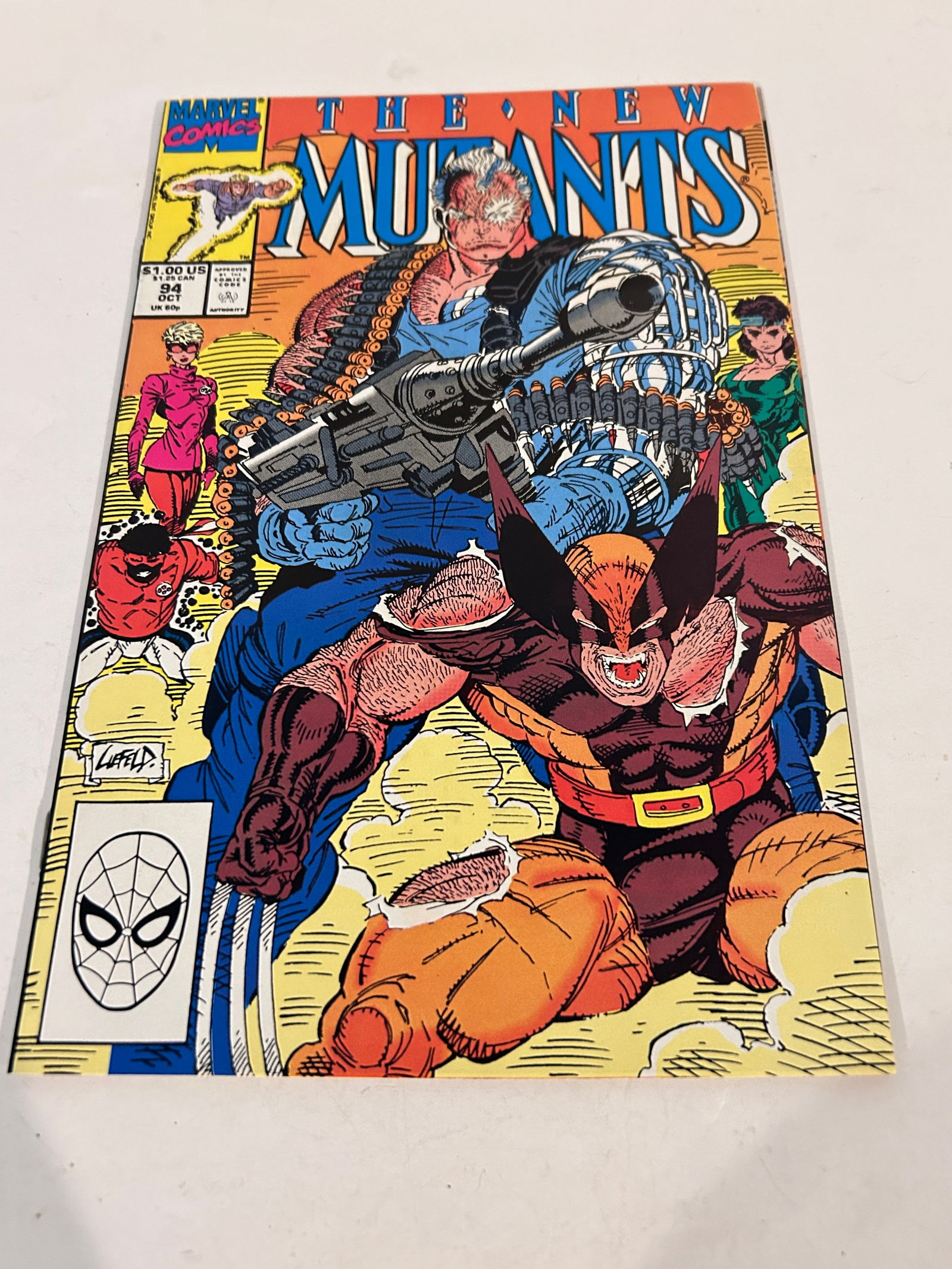 Vintage Comic Book New Mutants # 94 (1 of 2)