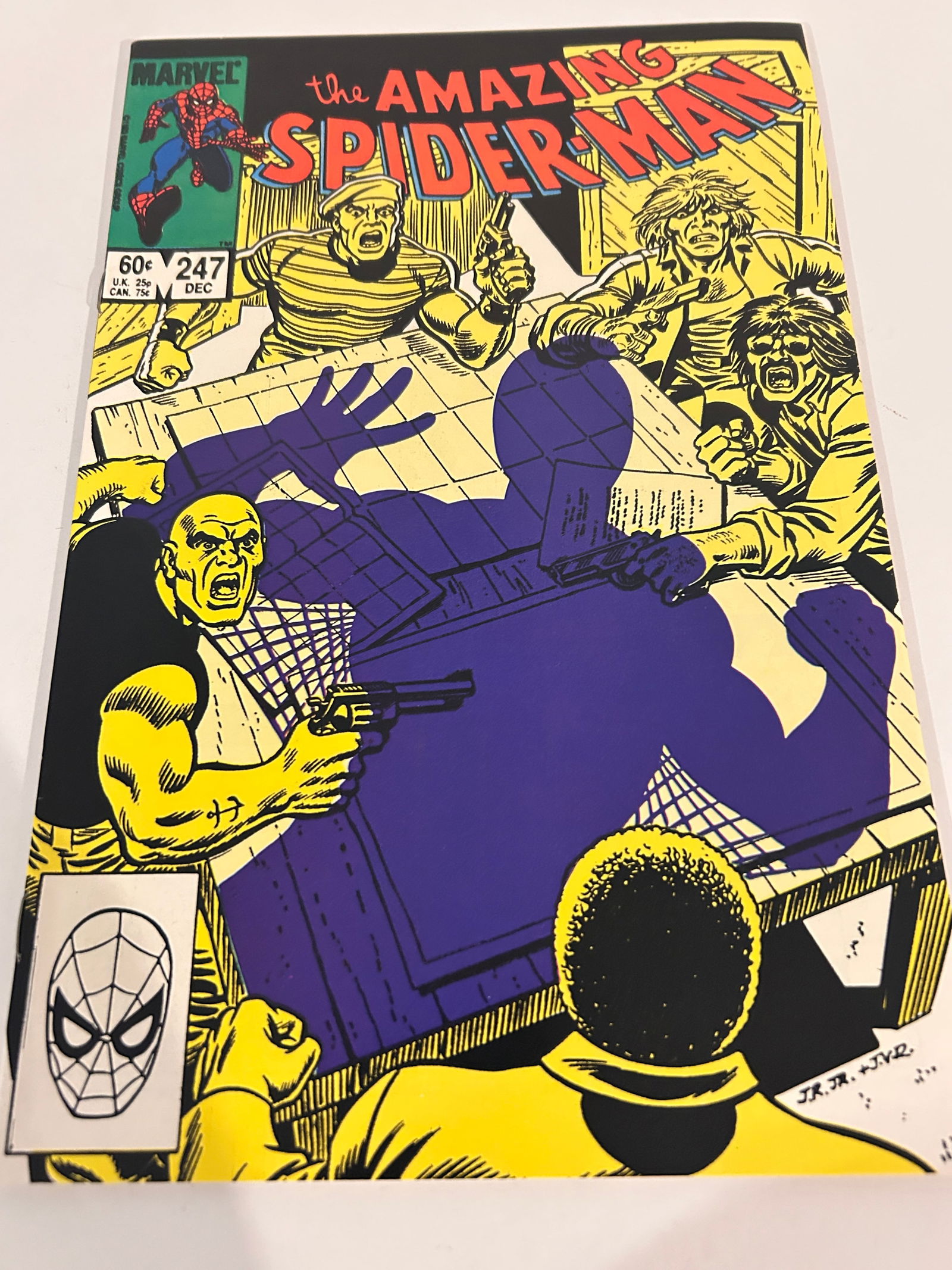 Vintage Comic Book The Amazing Spider-Man # 247: Vintage Comic Book The Amazing Spider-Man # 247 Please view all photos as they are part of the description and condition of this Item, Feel free to contact me with questions or picture requests! Used