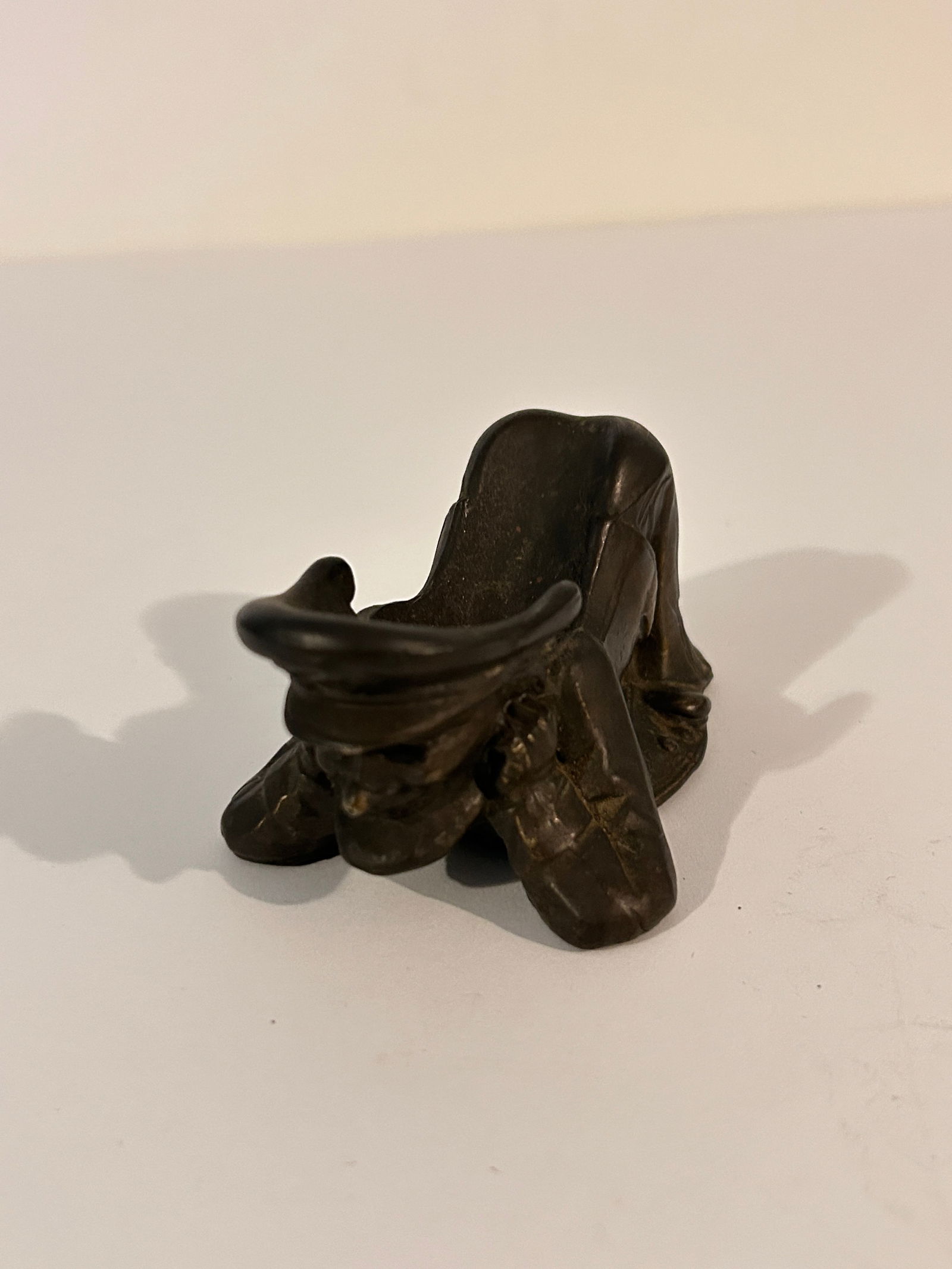 Vintage Smoking Bronze Pipe Holder (1 of 5)