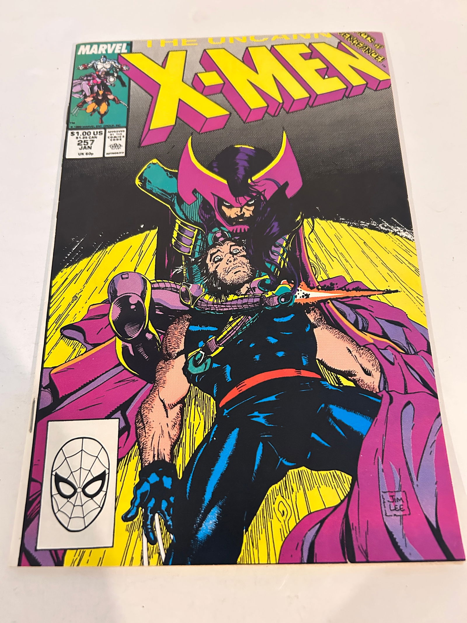 Vintage Comic Book X-Men # 257: Vintage Comic Book X-Men # 257 Please view all photos as they are part of the description and condition of this Item, Feel free to contact me with questions or picture requests! Used Item AS IS