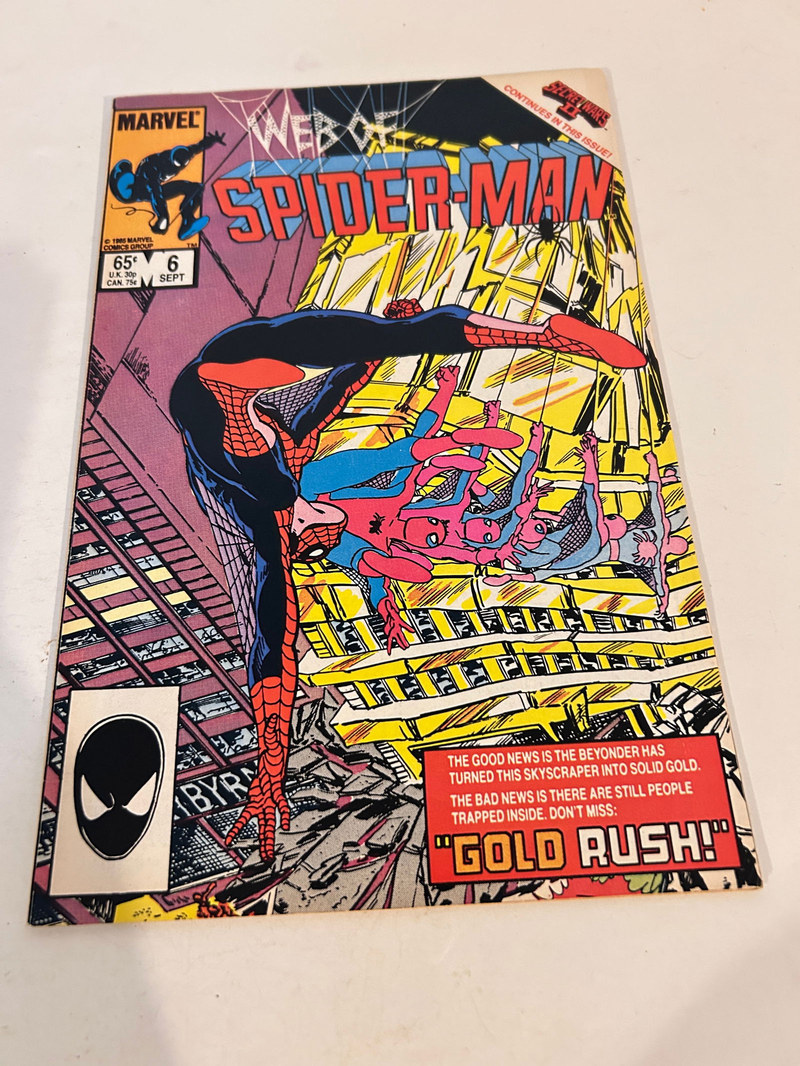 Vintage Comic Book Web of Spider-man # 6: Vintage Comic Book Web of Spider-man # 6 Please view all photos as they are part of the description and condition of this Item, Feel free to contact me with questions or picture requests! Used Item AS