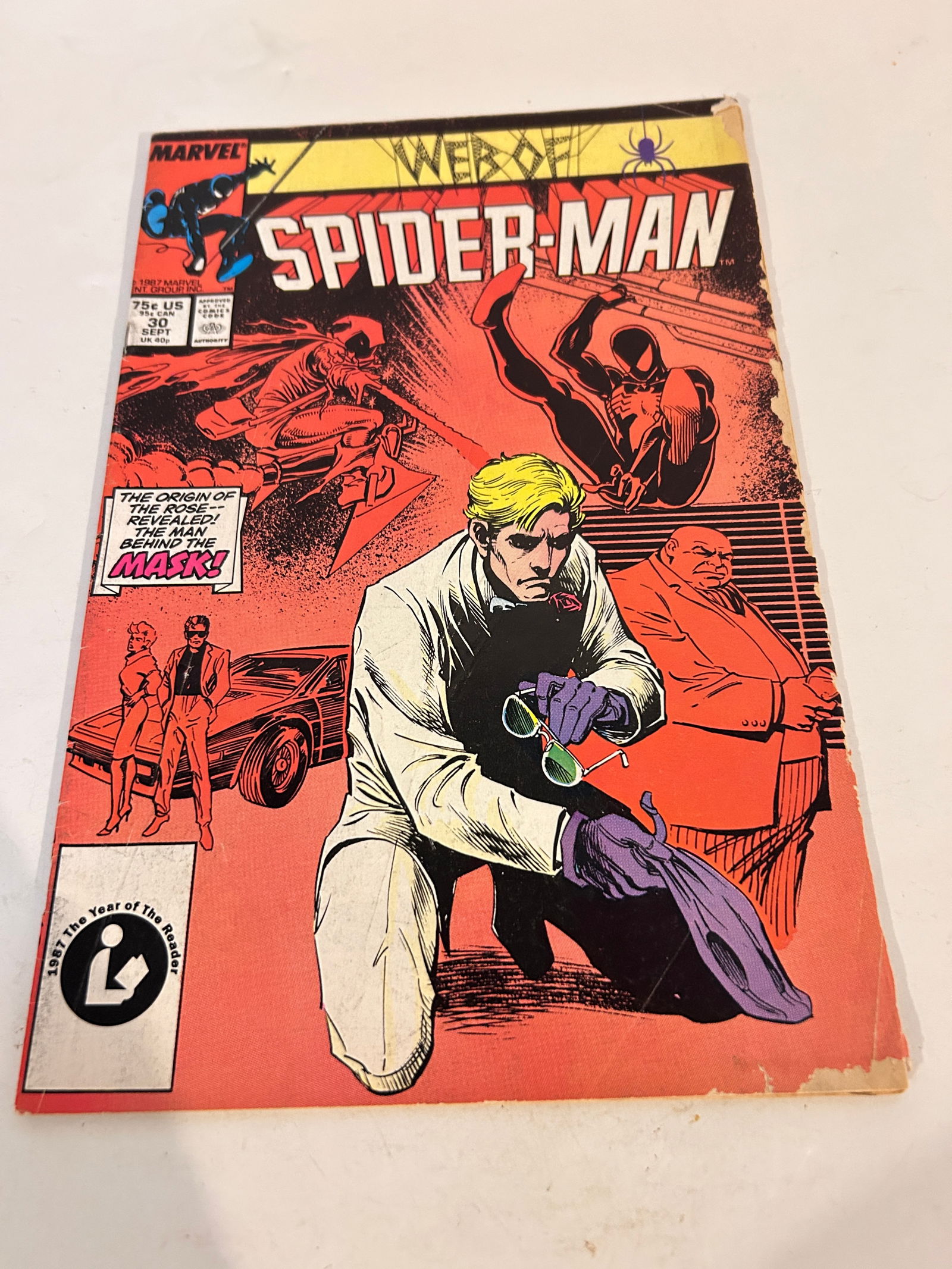 Vintage Comic Book Web of Spider-man # 30 (1 of 2)