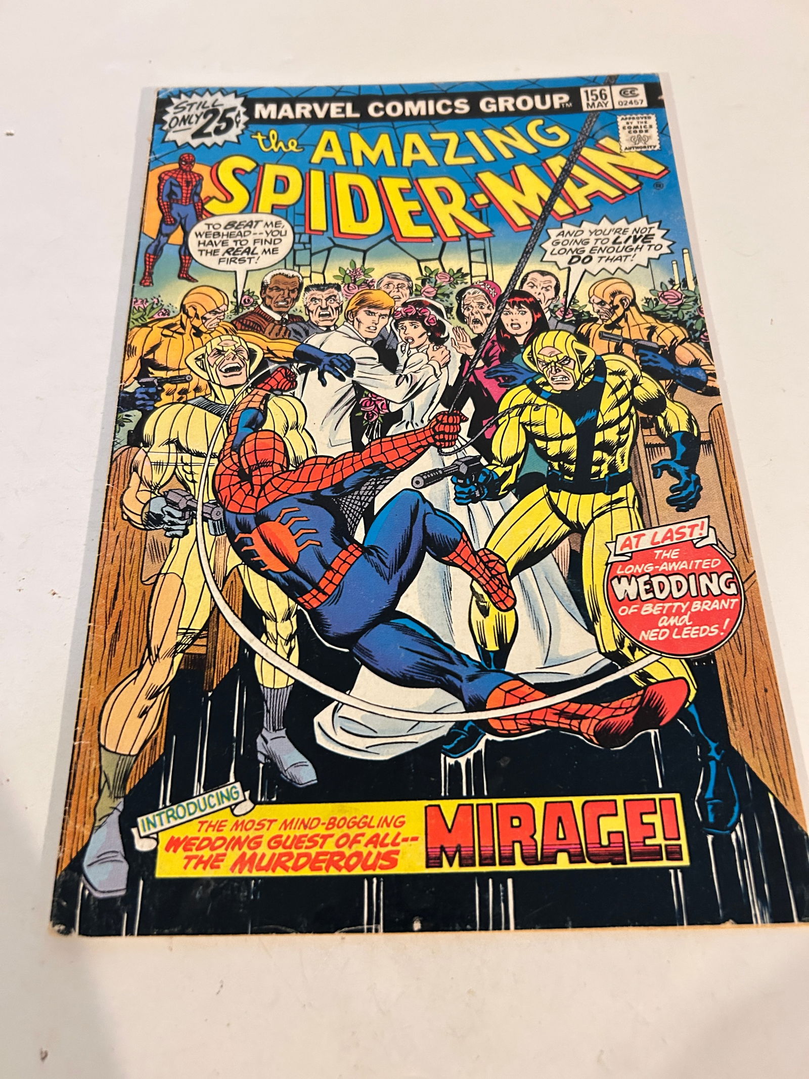 Vintage Comic Book The Amazing Spider-man # 156: Vintage Comic Book The Amazing Spider-man # 156 Please view all photos as they are part of the description and condition of this Item, Feel free to contact me with questions or picture requests! Used
