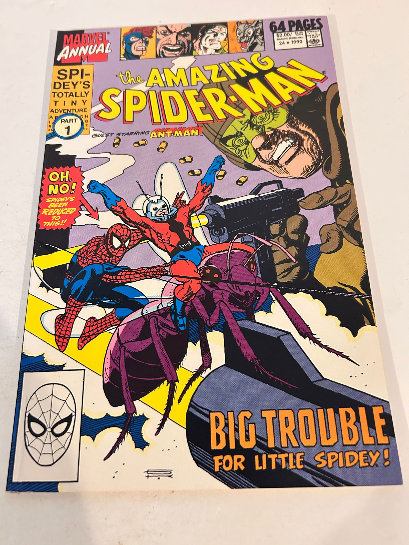 Vintage Comic Book The Amazing Spider-man # 24 Annual (1 of 2)