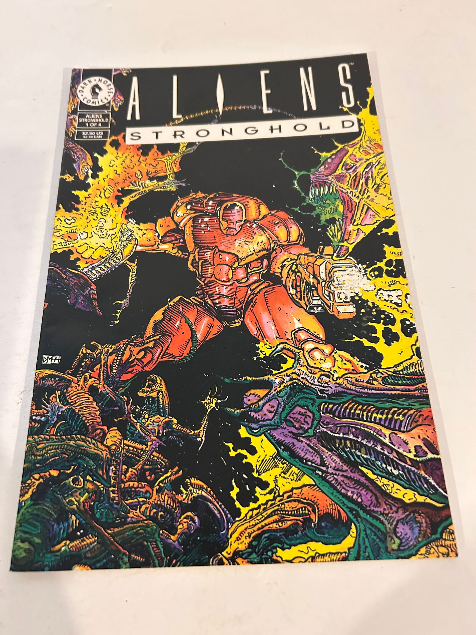 Vintage Comic Book Aliens stronghold # 1 (1 of 2)