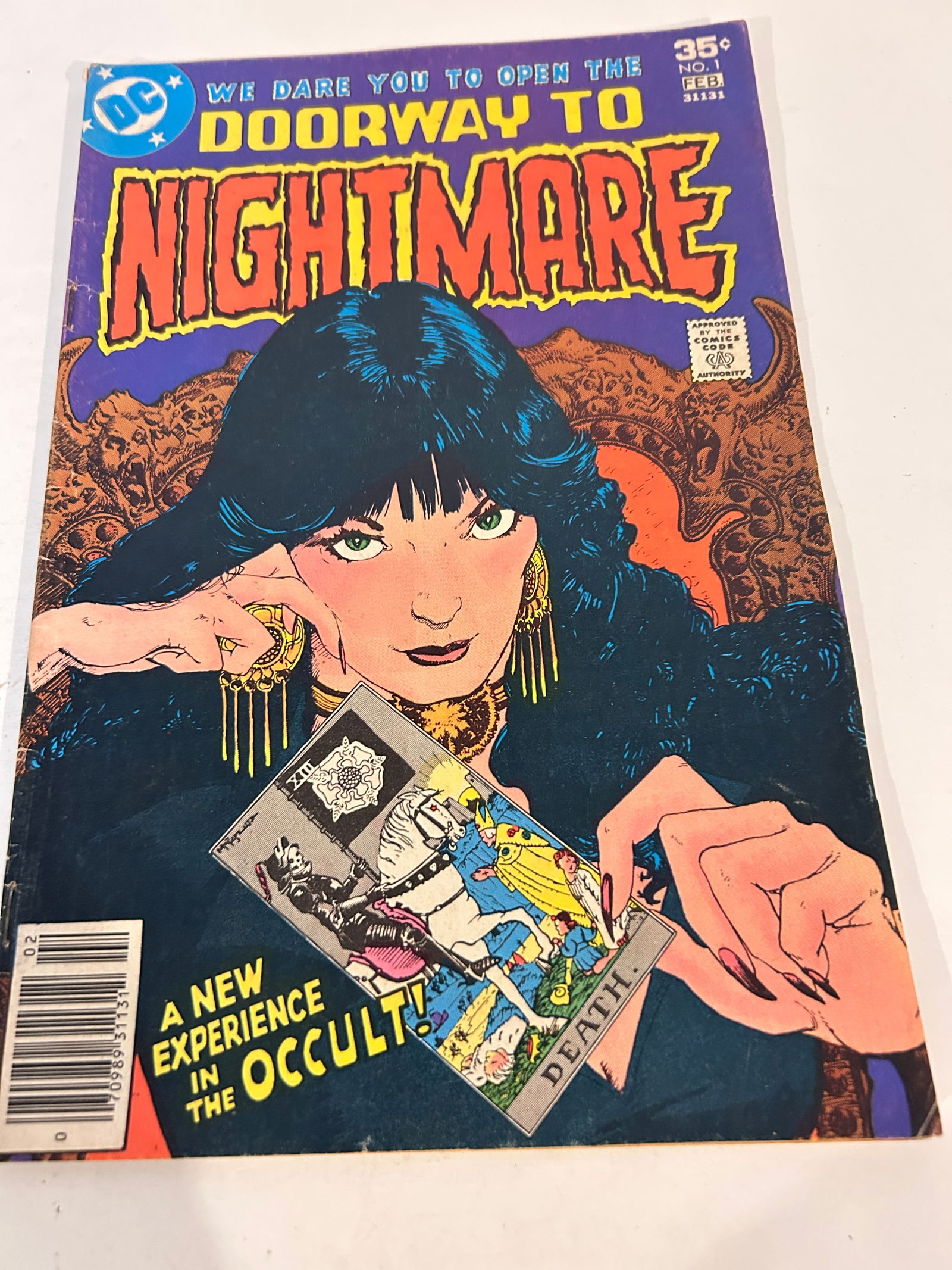 Vintage Comic Book Doorway to Nightmare # 1 (1 of 2)