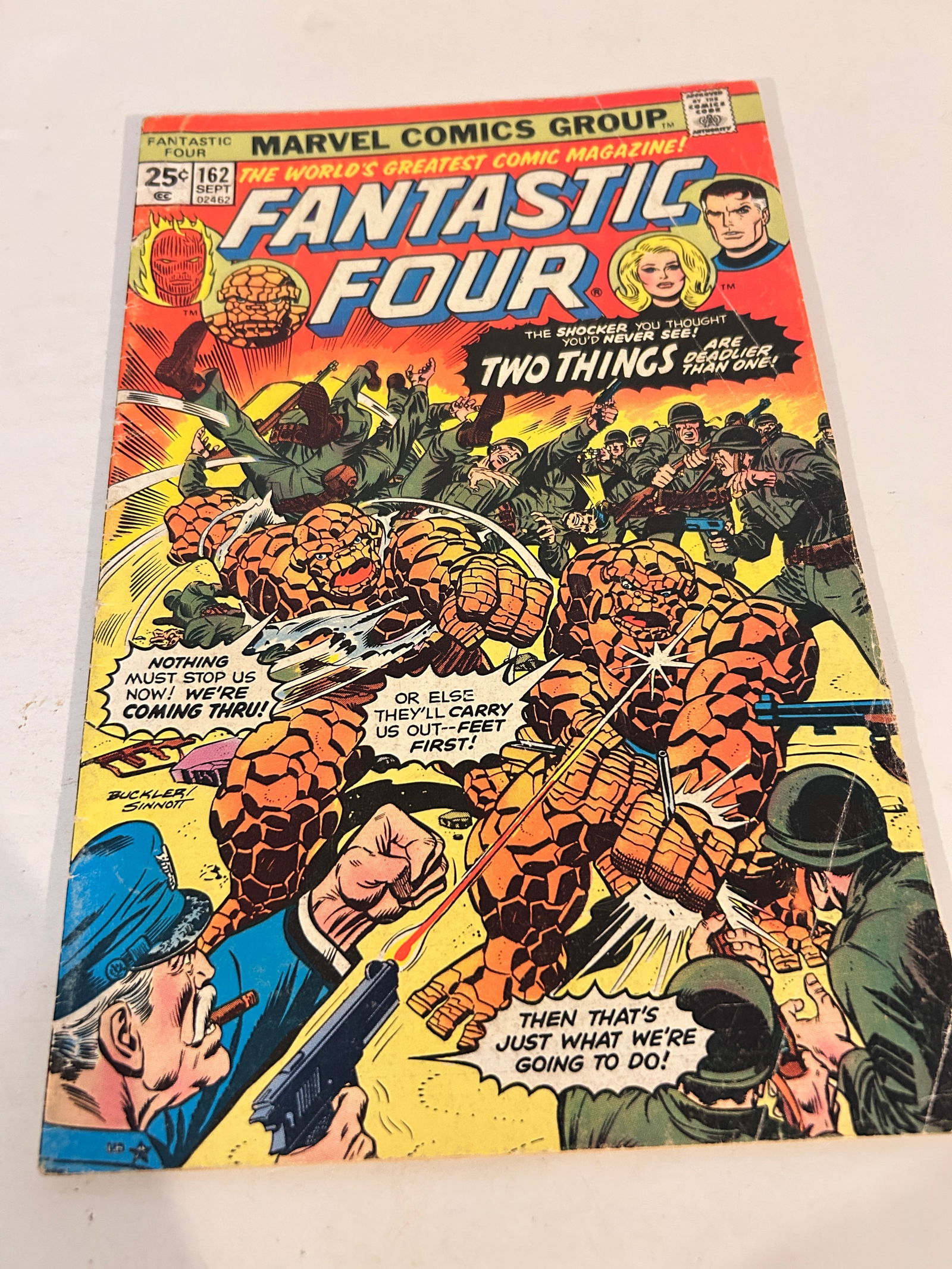 Vintage Comic Book Fantastic Four # 162 (1 of 2)