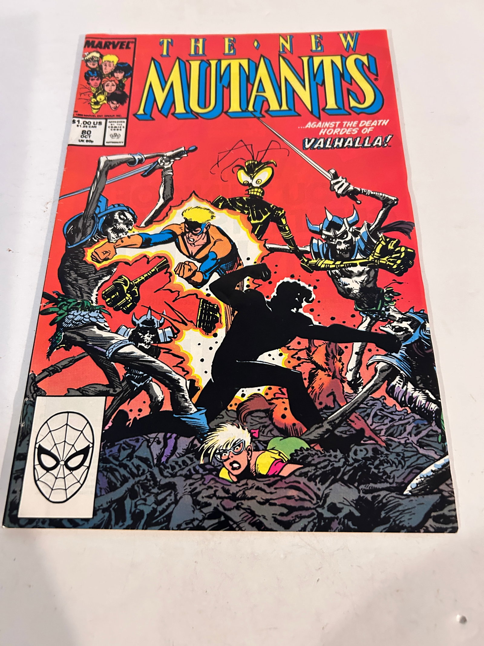 Vintage Comic Book The New Mutants # 80: Vintage Comic Book The New Mutants # 80 Please view all photos as they are part of the description and condition of this Item, Feel free to contact me with questions or picture requests! Used Item AS