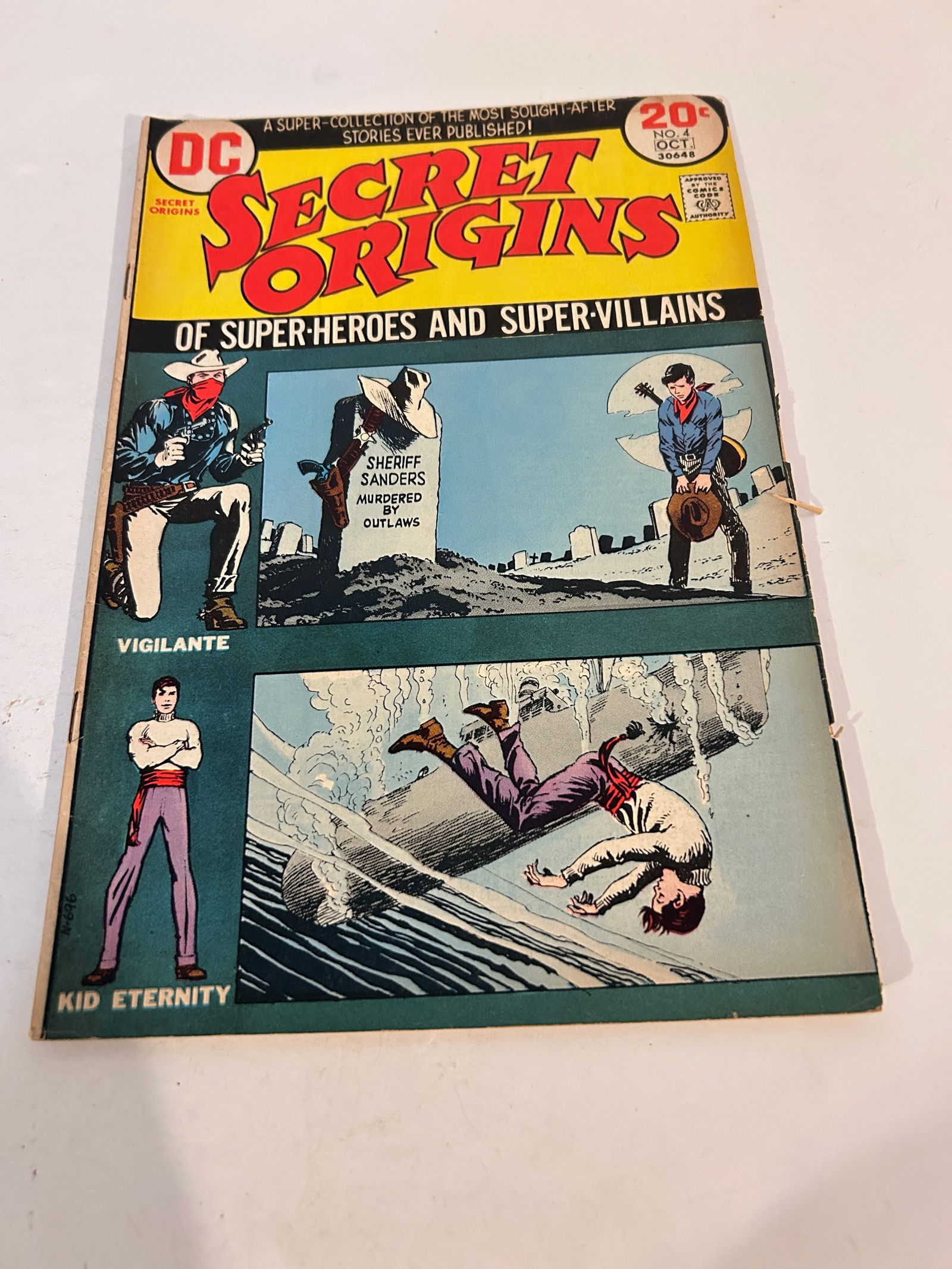 Vintage Comic Book Secret Origins # 4 (1 of 2)