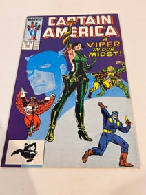 Vintage Comic Book Captain America # 342