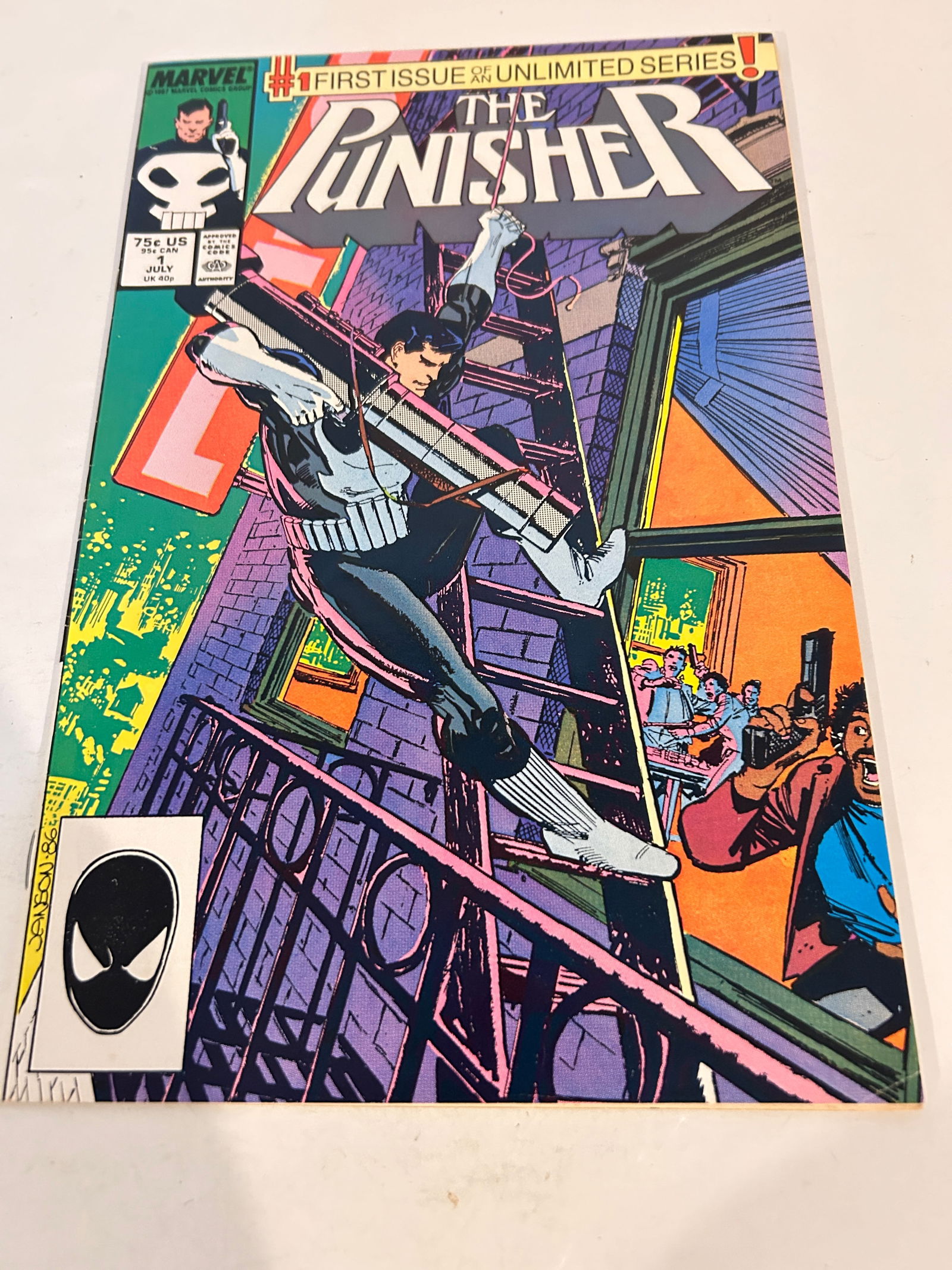 Vintage Comic Book The Punisher # 1 (1 of 2)