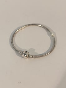 Vintage Pandora Sterling Silver Pandora 925 Bracelet 7 1/2"