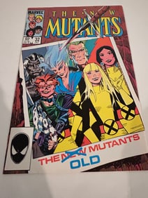 Vintage Comic Book The New Mutants # 32