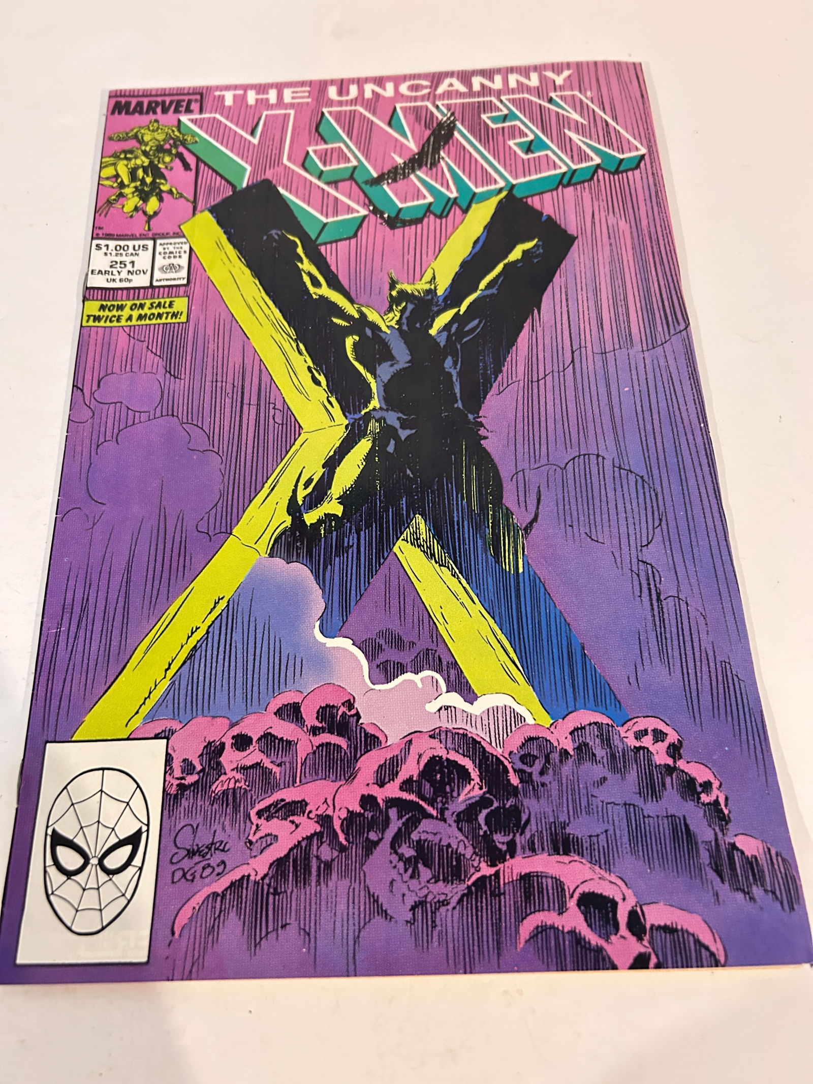 Vintage Comic Book X-Men # 251 (1 of 2)
