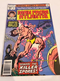Vintage Comic Book Man From Atlantis # 4