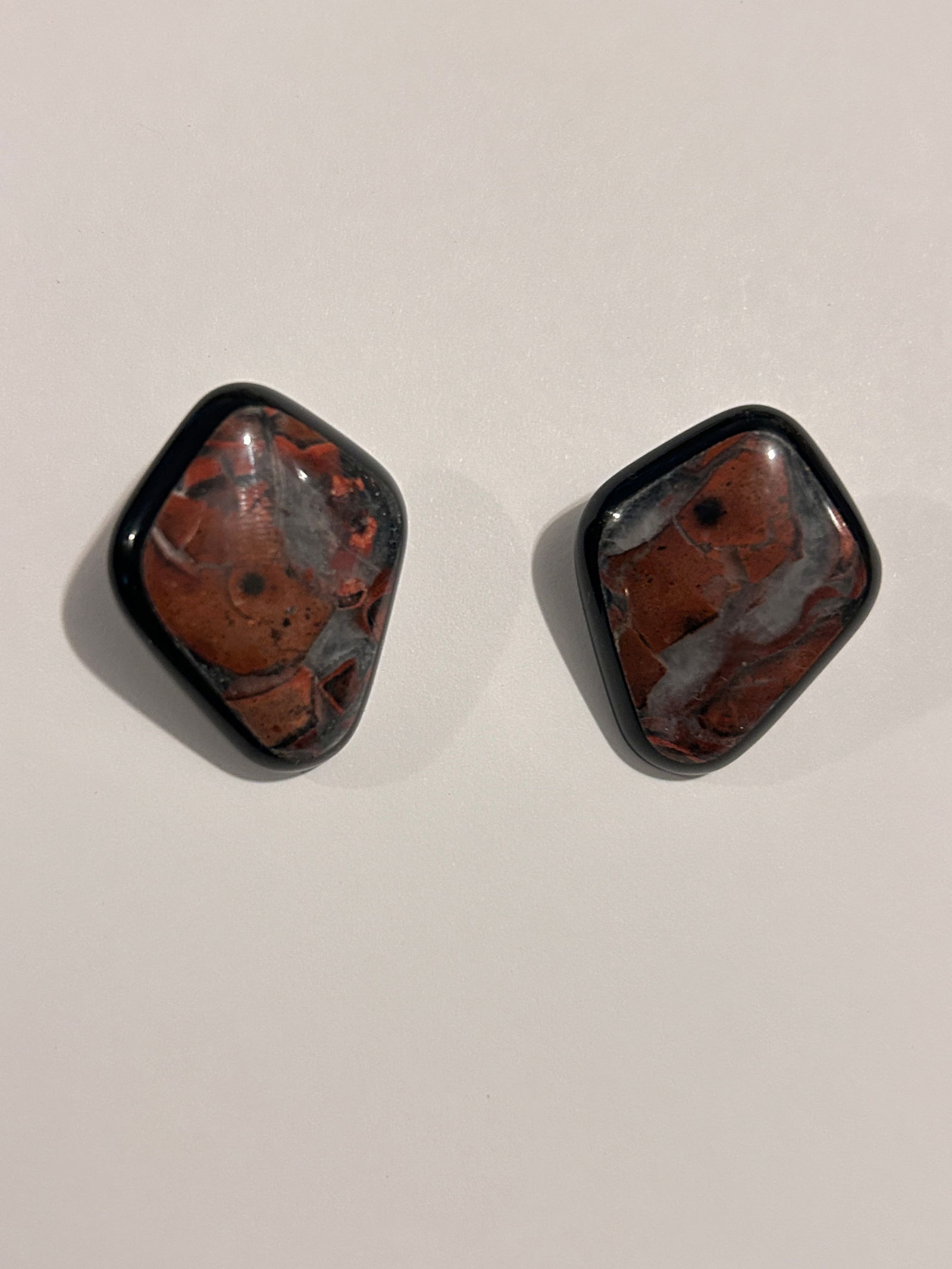 Vintage Fashion Gem Stone Earrings (1 of 4)