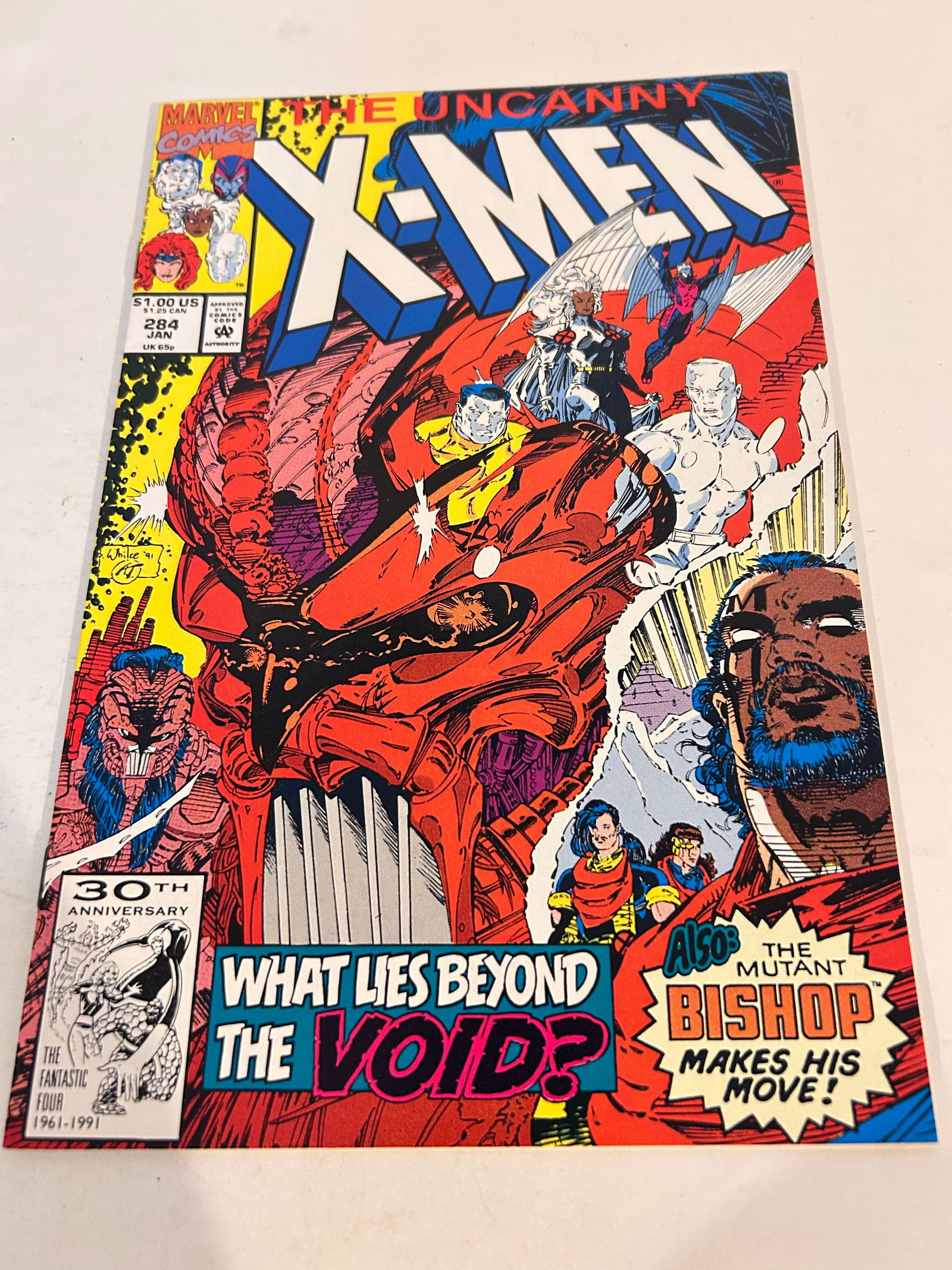 Vintage Comic Book X-Men # 284: Vintage Comic Book X-Men # 284 Please view all photos as they are part of the description and condition of this Item, Feel free to contact me with questions or picture requests! Used Item AS IS