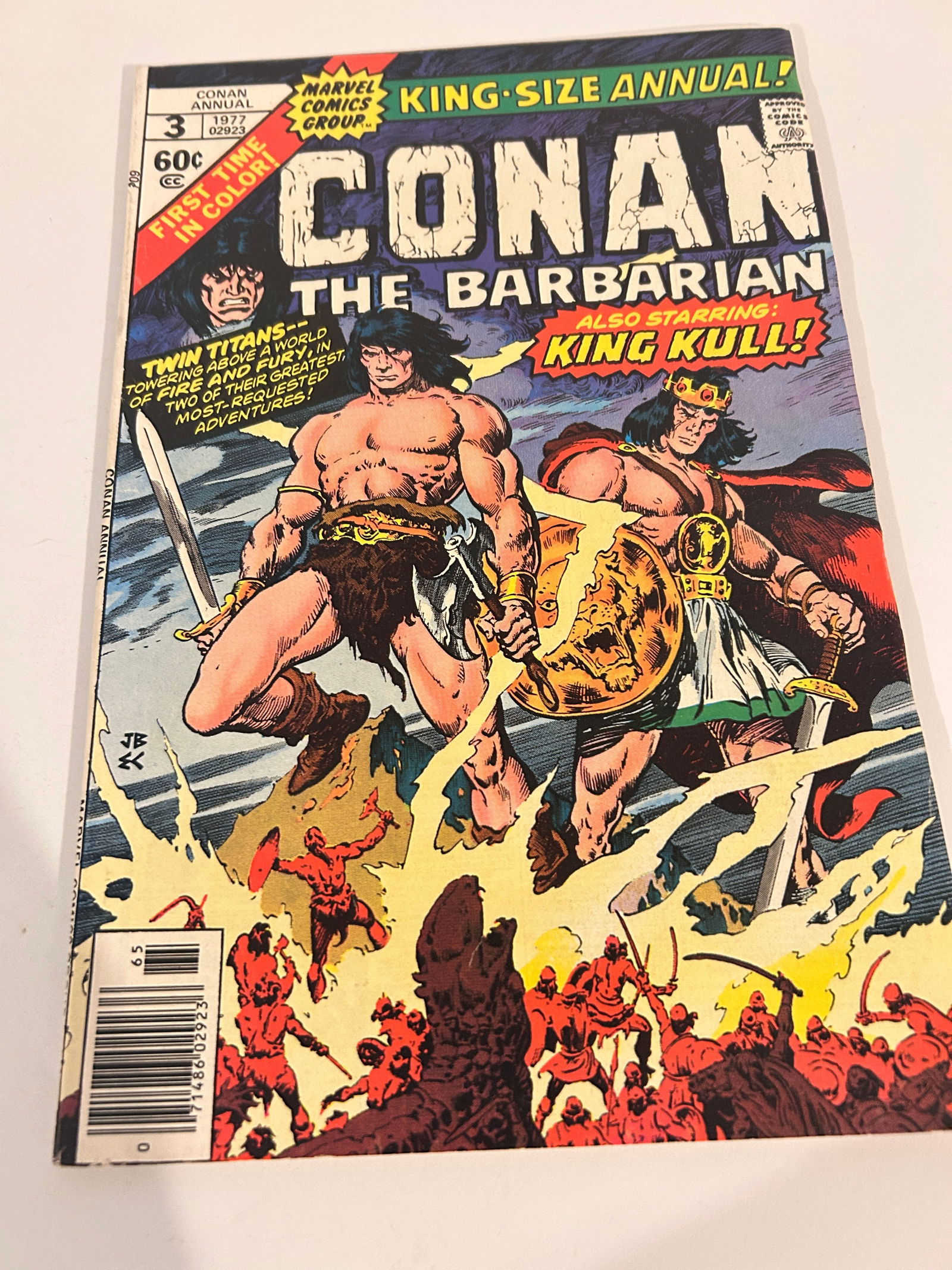 Vintage Comic Book Conan # 3 Annual (1 of 2)