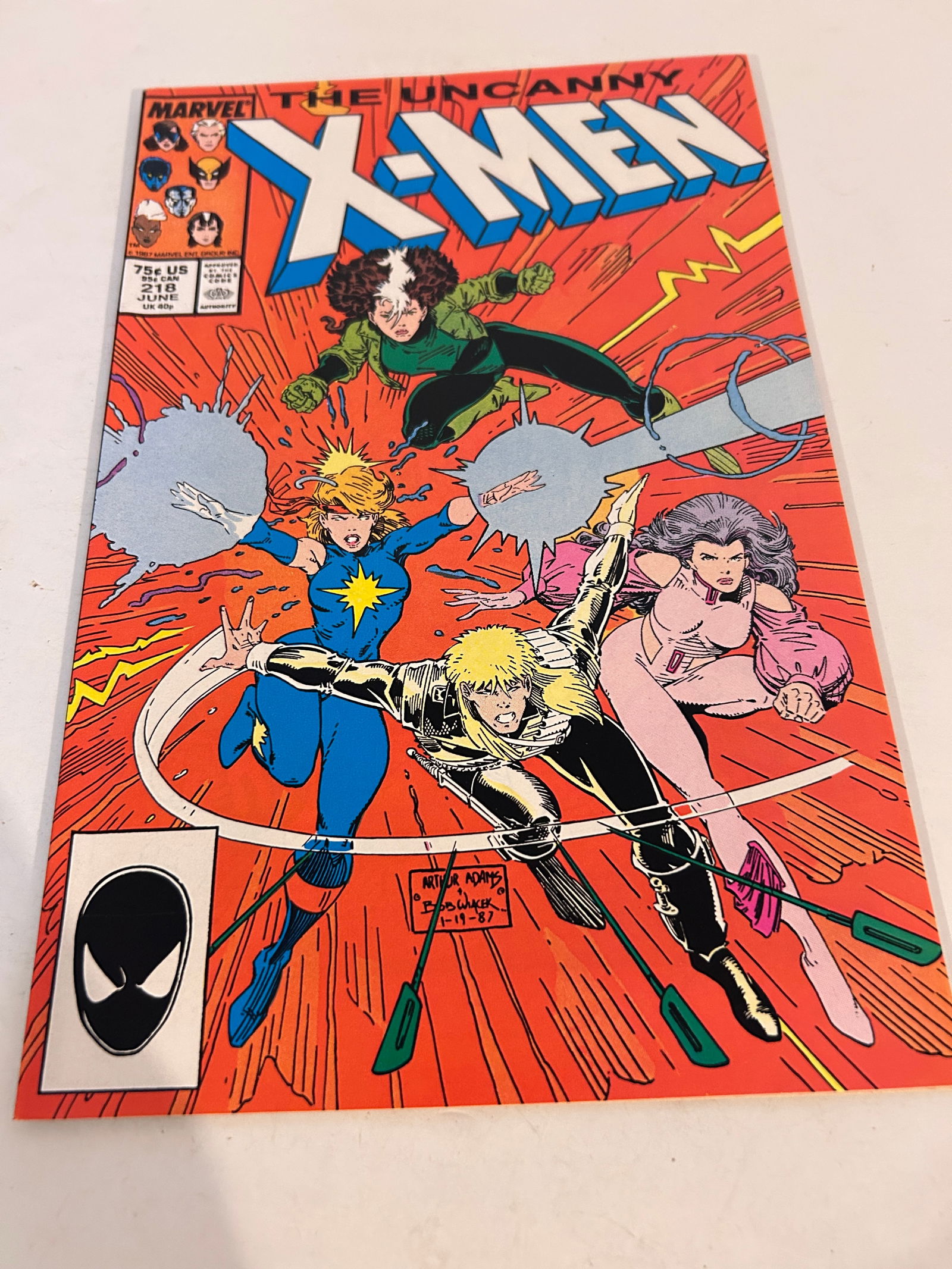 Vintage Comic Book X-Men # 218 (1 of 2)